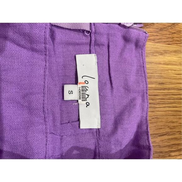 Louna Lavender  Sleeveless Jumpsuit with wide legs  size S - Picture 13 of 16